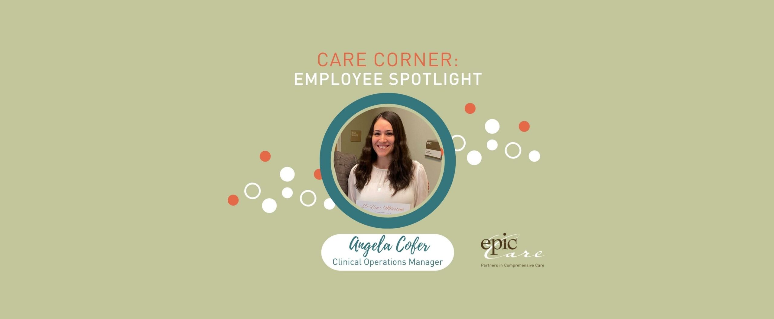 CARE Corner: Employee Spotlight, Angela Cofer