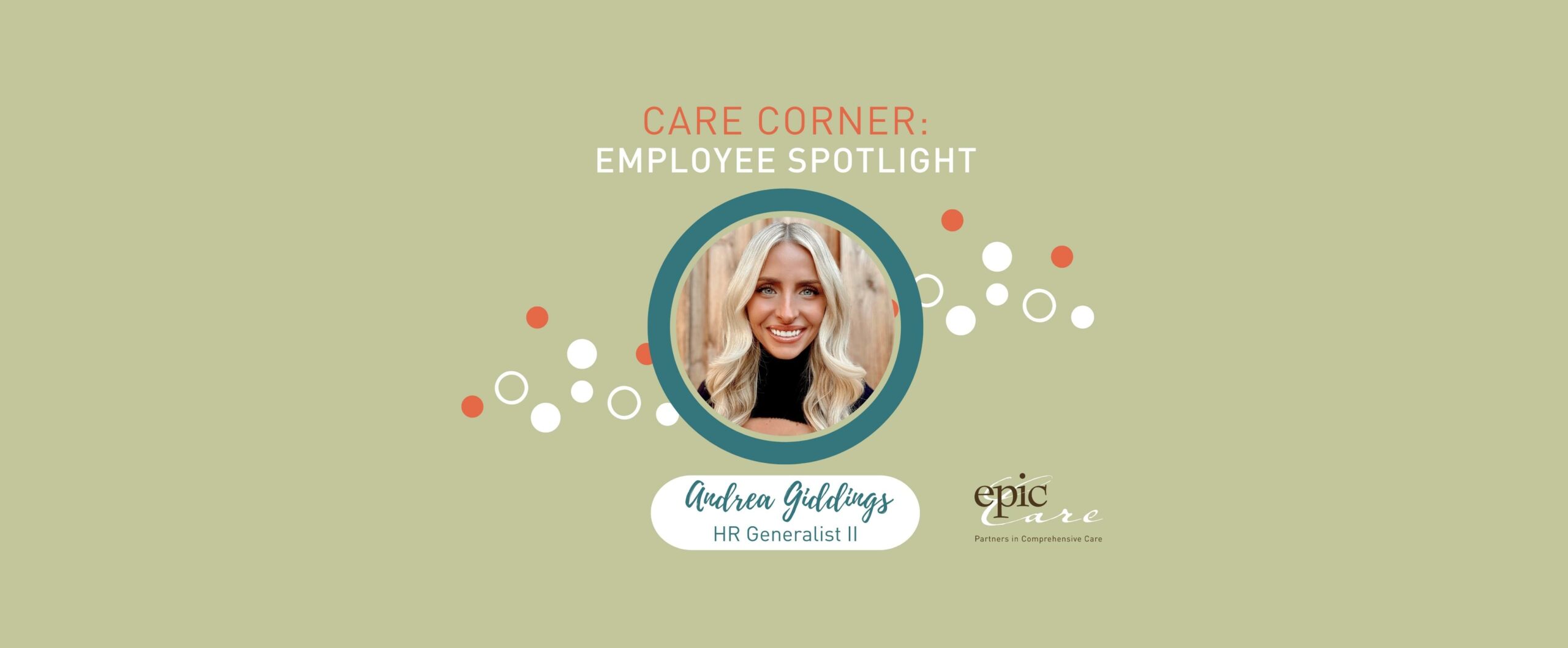 CARE Corner: Employee Spotlight, Andrea Giddings